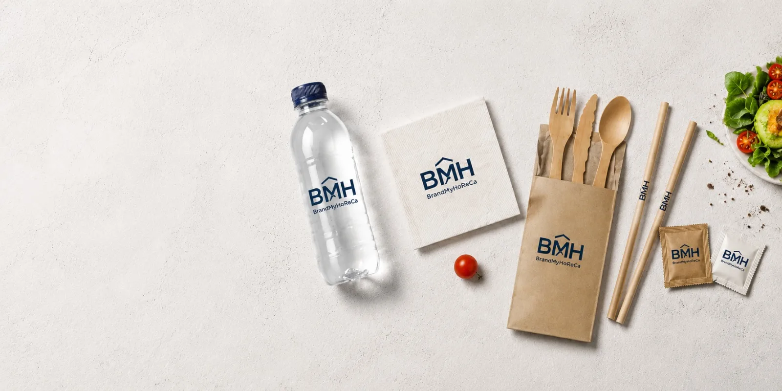 BMH branded essentials — the full pantry range