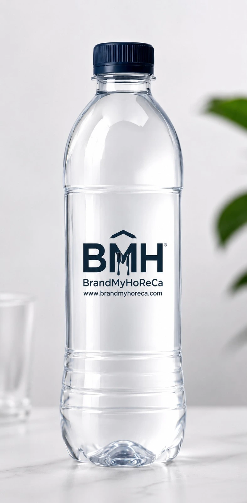 BrandMyHoReCa custom branded water bottle